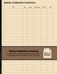 Stamp Collector's Log Book for Inventory Tracking