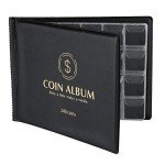 MUDOR Coin Collection Album with 240 Pockets