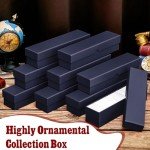 8-Pack Coin Storage Boxes for Collectors (Blue)