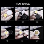 30mm Coin Capsules with Organizer Box – 100 Pieces
