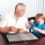 Fireproof Coin Collection Book with Lock & Pockets