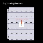 30-Pocket Coin Sleeves for Easy Coin Storage