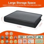 Coin Collection Album with 520 Pockets & Sleeves