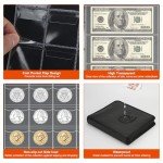 Coin Collection Album with 520 Pockets & Sleeves