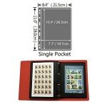 20 Sheet 9-Hole Stamp Pages for Collectors