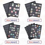 Gersoniel 10 Sheet Stamp Collecting Album Pages