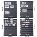 Stamp Album Inserts – 12 Sheets for Collectors