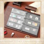 Stamp Collecting Album Set with Tools & Pages