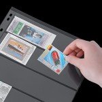 Stamp Collection Inserts - 12 Sheets for Binders