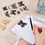 Acrylic Stamp Block with Grid Lines for Crafting