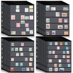30-Pack Stamp Pages for Stamp Collectors
