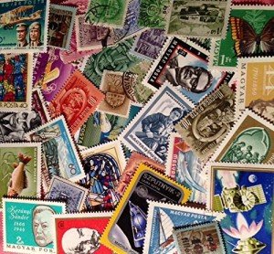 1,000 Unique Stamps from Around the World