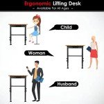 OLBRUS 48" Adjustable Heavy-Duty Workbench with Outlet