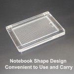 Acrylic Stamp Blocks with Grid Lines for Crafting