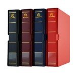 MUDOR Blue Empty Stamp Album for Collectors