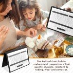 Flutesan Folding Knitting Pattern Holder with Magnets