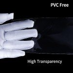 200 PCS Clear Currency Sleeves with Storage Box