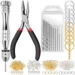 LEOBRO 222 PCS Hand Drill Kit for Jewelry