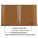 120 Pocket Currency Album for Bill Collectors