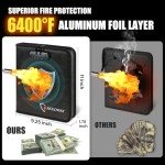 Heat-Resistant Coin Collection Book with 360 Pockets