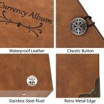 120 Pocket Currency Album for Bill Collectors