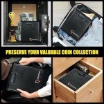 Heat-Resistant Coin Collection Book with 360 Pockets