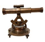Nautical Brass Telescope Compass for Home Decor