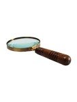 DECONOOR Antique Brass Handheld Magnifier - 10X