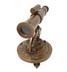 Nautical Brass Telescope Compass for Home Decor
