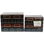 Tosnail 2 Pack Vintage Wooden Book Boxes