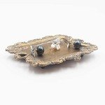 Vintage Gold Trinket Dish & Ring Holder