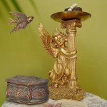 Vintage Hand-Painted Bird Wall Art Sculpture