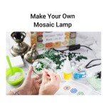 DIY Turkish Mosaic Lamp Kit for Table or Bedside