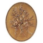 Gold Flower Wall Art Sculpture for Home Decor