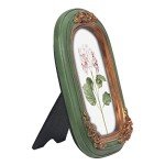 Vintage Mini Floral Picture Frame - 2.5x3.5 Inches