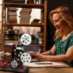 Vintage Music Box Projector - Plays Für Elise Tune