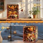 DIY Wooden Puzzle Night Light - Dinosaur Museum