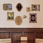 Gold Flower Wall Art Sculpture for Home Decor