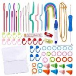 JUPEAN Knitting and Crochet Supplies Kit