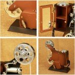 Vintage Music Box Projector - Plays Für Elise Tune