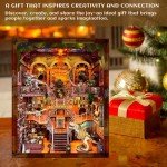 DIY Wooden Puzzle Night Light - Dinosaur Museum