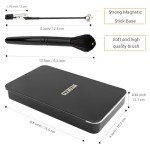 12PCS Bendable Clip Stand & Brush Set for Model Painting