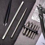 12-Piece Metal Model Tool Kit for DIY Projects