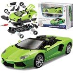 Lamborghini Aventador Roadster Die Cast Model Kit