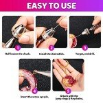 LEOBRO 222 PCS Hand Drill Kit for Jewelry