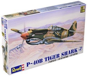 Revell 1:48 P-40B Tiger Shark Model Kit