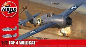 F4F-4 Wildcat Model Airplane Kit for Ages 14+