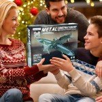 Metal Airplane Model Building Kit for Ages 8+