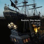 3D Pirate Ship Puzzle for Adults - 340 Pcs