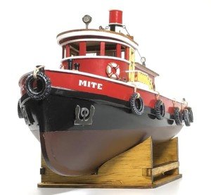 Mighty Mite Tug Boat Wooden Model Kit 1:64